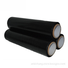 Heavy Duty Black Cling Wrap For Luggage